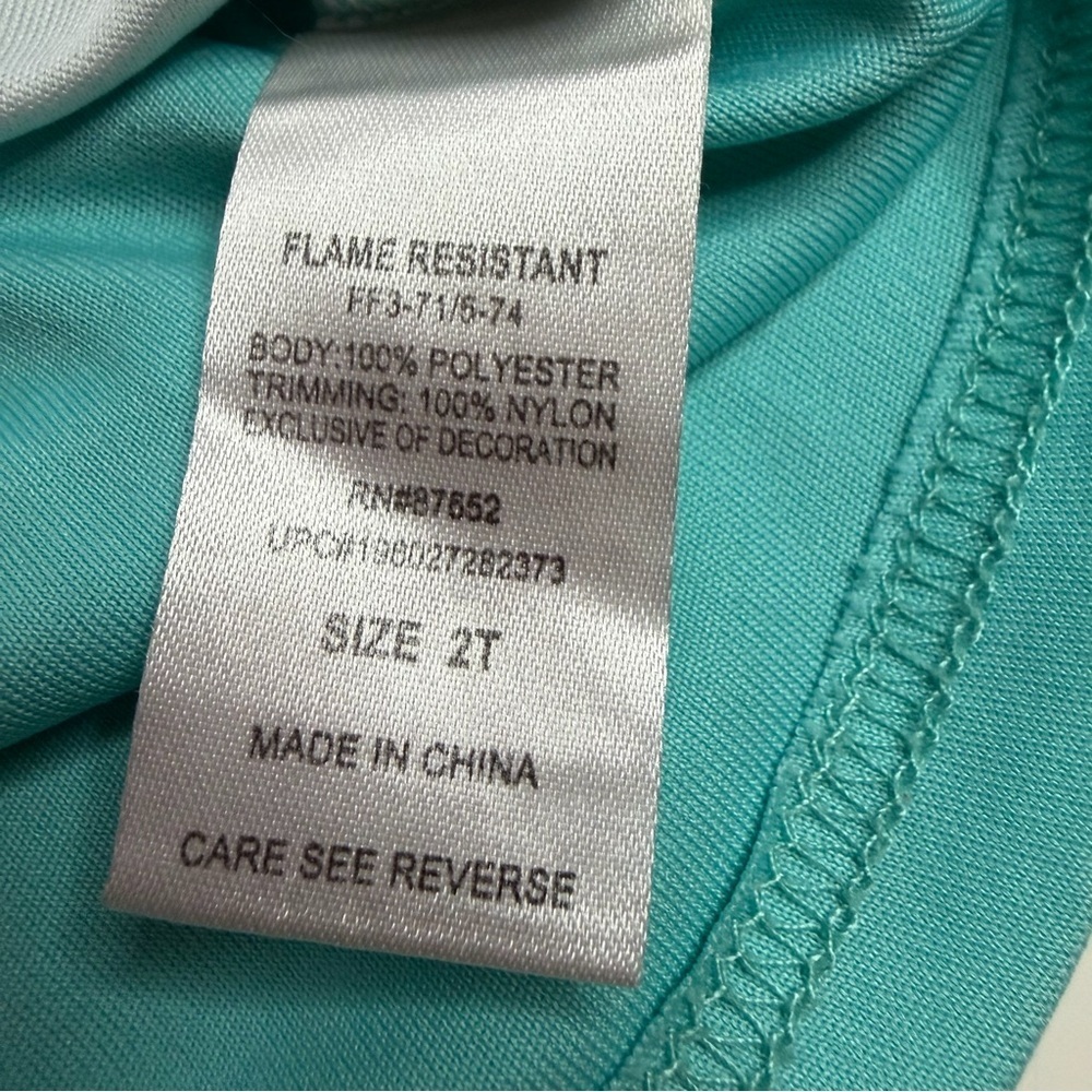 Disney Aqua Nightgown with Encanto Characters - Picture 3 of 4